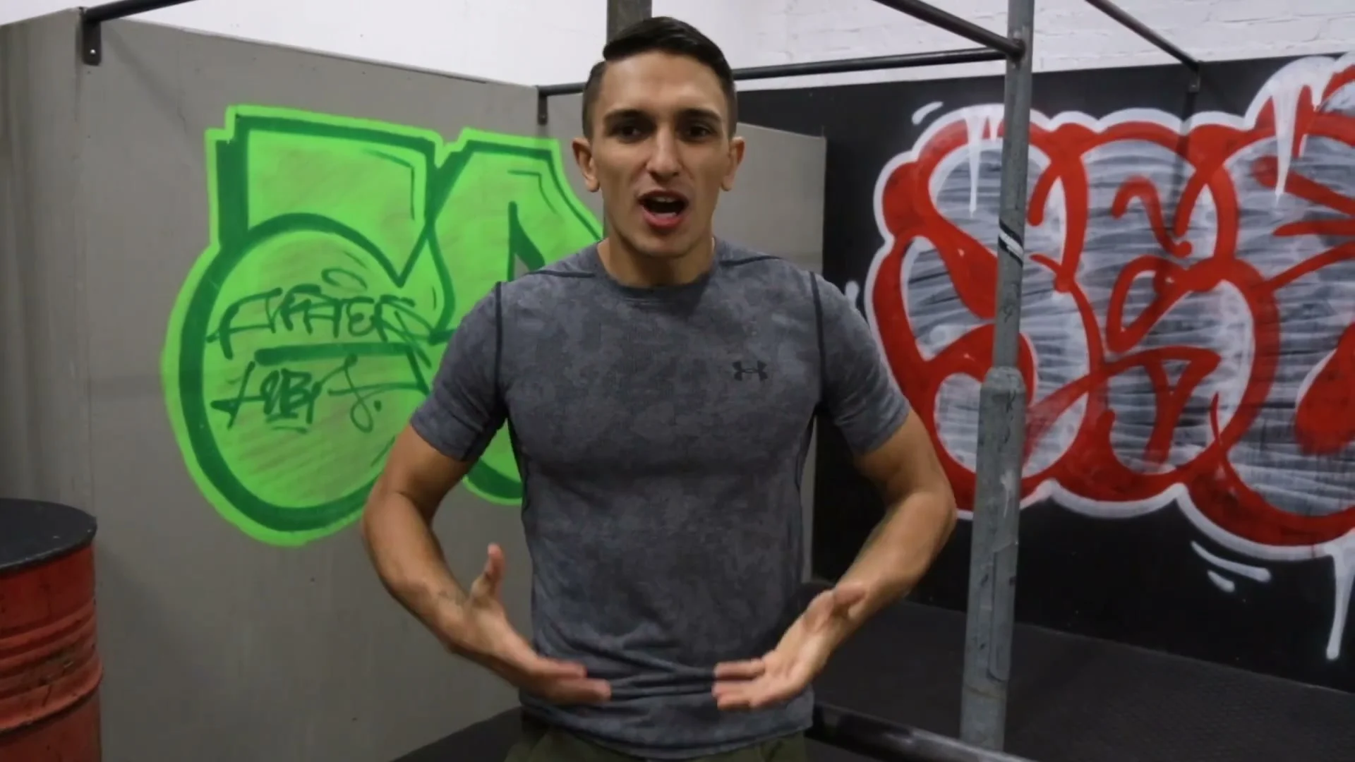 Warm-up routine for calisthenics freestyle training focusing on shoulder joints, elbows, and wrists